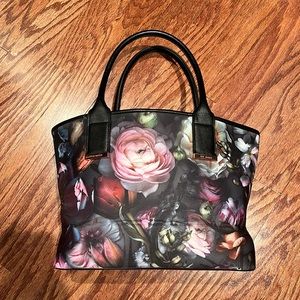 Ted Baker Double Handle Floral Tote
